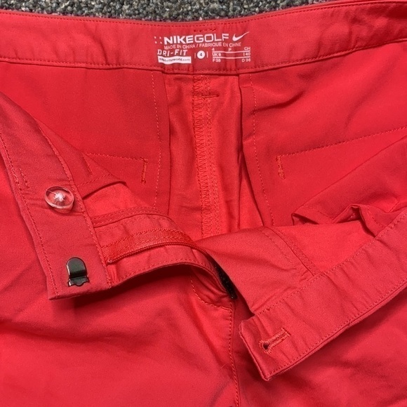 Nike Golf Dri-Fit Bermuda 2.0 Pink 9" Shorts Size 4 - Picture 6 of 10